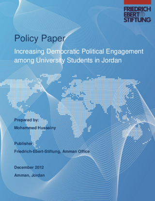 Increasing democratic political engagement among university students in Jordan