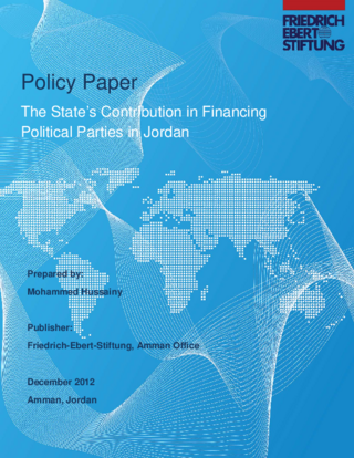 The state's contribution in financing political parties in Jordan
