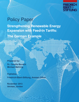 Strengthening renewable energy expansion with feed-in tariffs