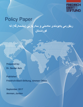[Reforming the civil-military relationship in Kurdistan (Peshmerga)]