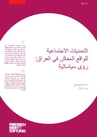[Societal challenges for Iraq's lived reality : Policy perspectives]