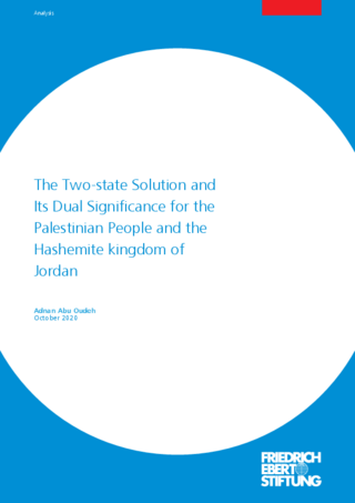 The two-state solution and its dual significance for the Palestinian people and the hashemite kingdom of Jordan