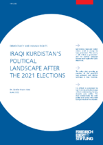 Iraqi Kurdistan's political landscape after the 2021 elections